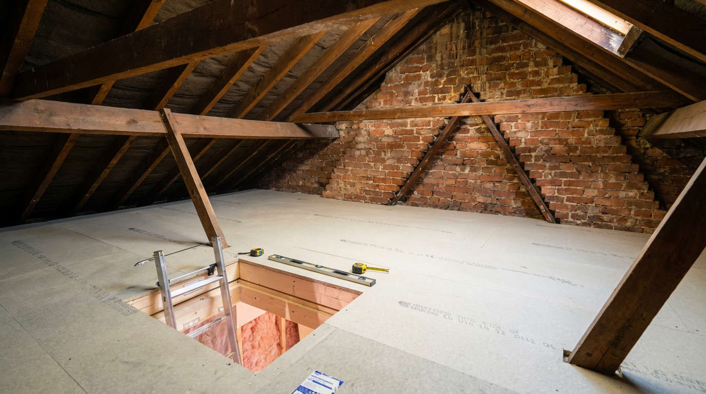 Loft boarding Cardiff